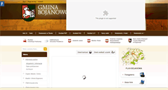 Desktop Screenshot of gminabojanowo.pl