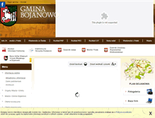 Tablet Screenshot of gminabojanowo.pl